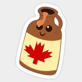 Maple Syrup Sticker